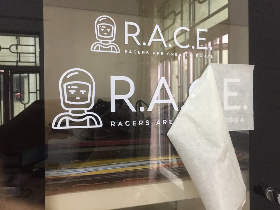 R.A.C.E. Logo Decal