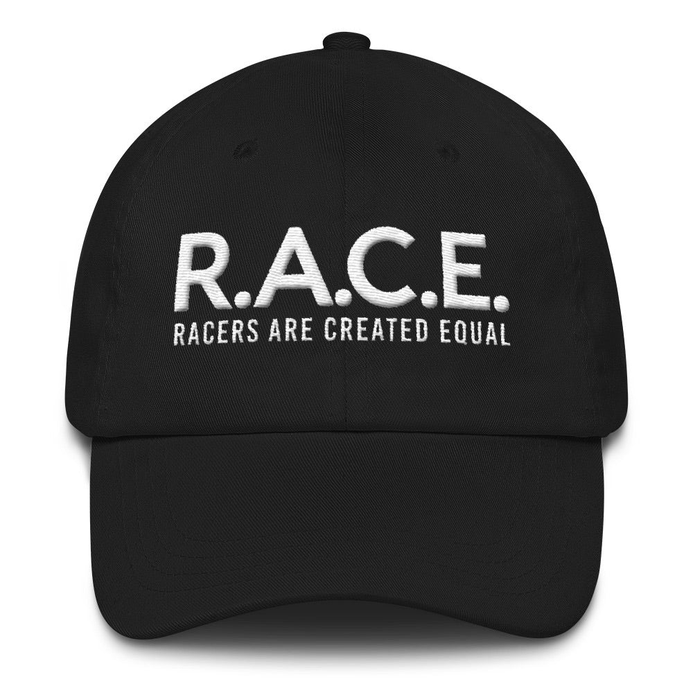 R.A.C.E. Lettering Dad Hat