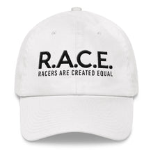 R.A.C.E. Lettering Dad Hat