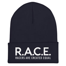 R.A.C.E. Lettering Cuffed Beanie
