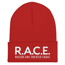 R.A.C.E. Lettering Cuffed Beanie