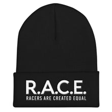 R.A.C.E. Lettering Cuffed Beanie